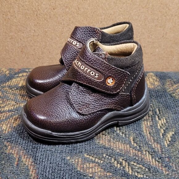 Cachorros Brown Leather Boots- Size 5 - Picture 2 of 7